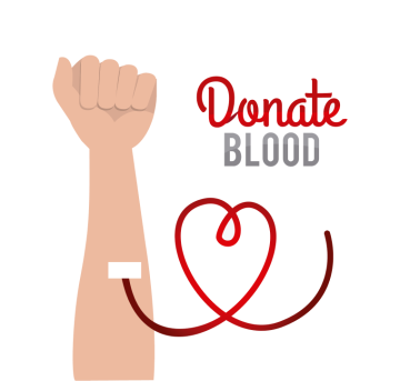 Blood donation of medical material background png