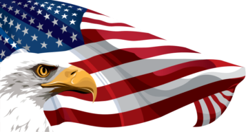 Flag of the United States, American Flag, flag, Eagle png