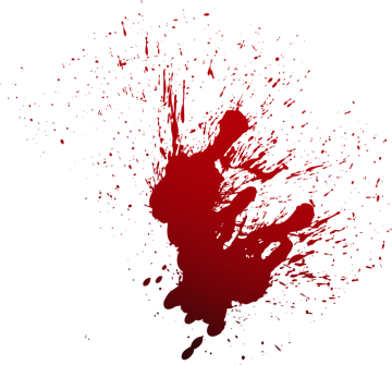 Red blood spray drop background png image