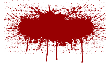 Spray the blood background png image