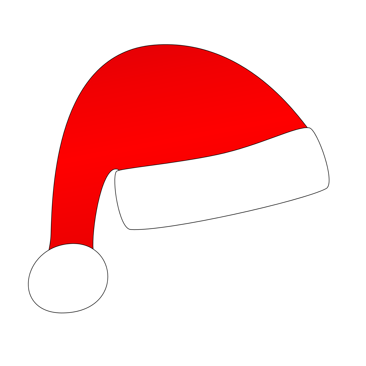 Bitmap Santa Claus Christmas Hat background png