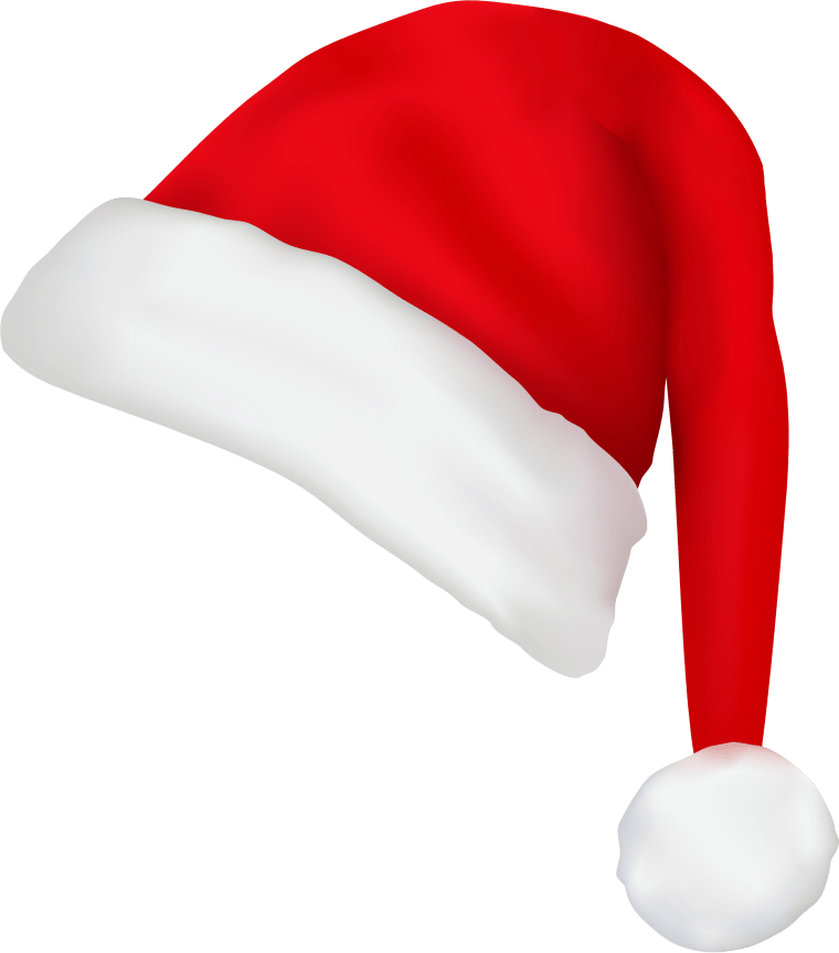 Christmas cap background png image