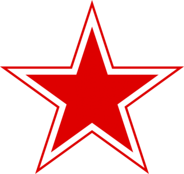 Red star Scalable Graphics background png image