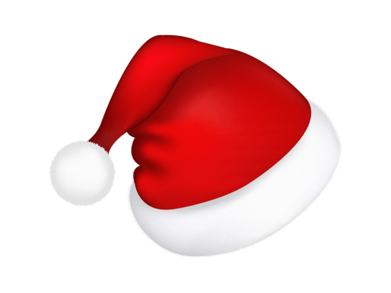 Santa Claus Christmas Day Hat background png image