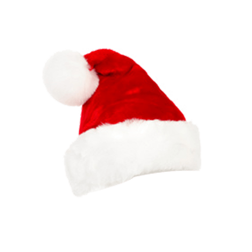 Santa Claus Christmas Hat background png image