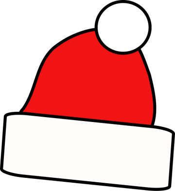 Santa Claus Hat background png image