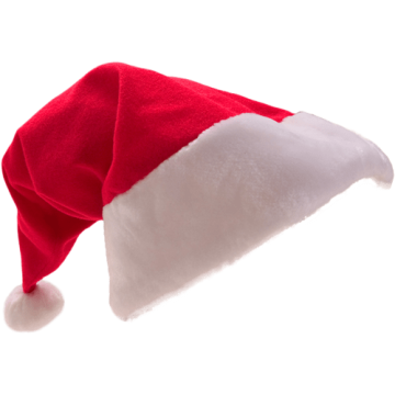 Santa hat suit Cap background png image