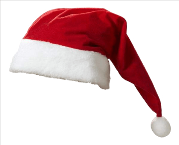 Santa suit Hat background png image