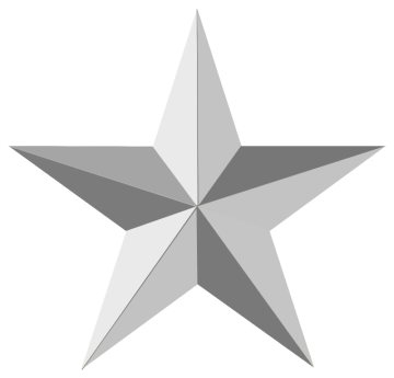 Silver Star background png image