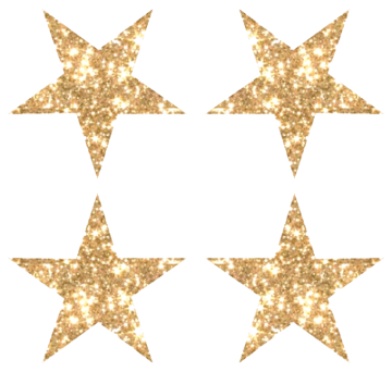 Star Glitter Gold background png image