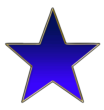 blue star frames background png image