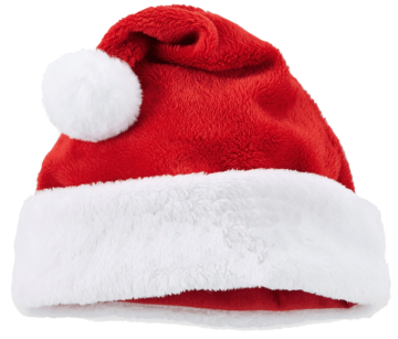 red color santa hat background png image