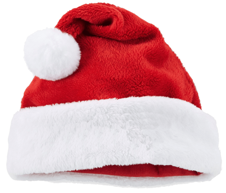 red color santa hat background png image