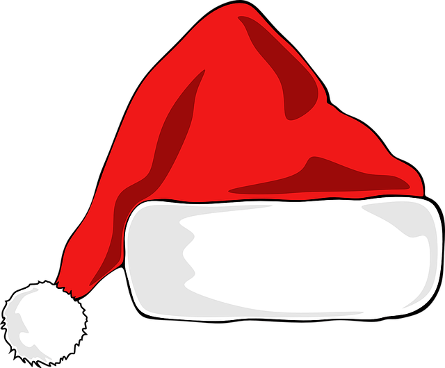 santa claus hat background png image