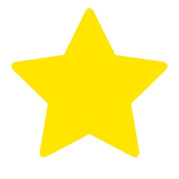 yellow star background png image