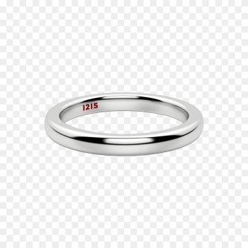 Classic Wedding Ring Transparent Background