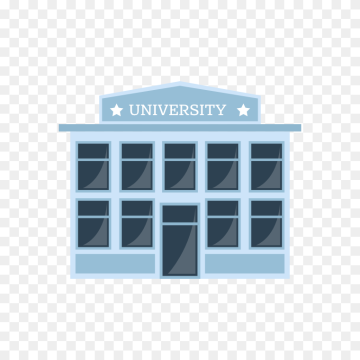 University Clipart Building Icon Transparent Background Png Image