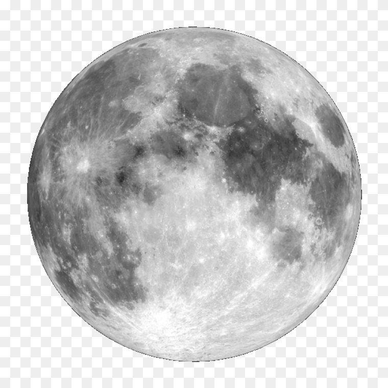 Full Moon Clipart Transparent Background