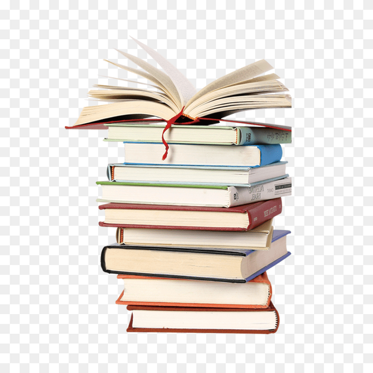 Stack Books With Flipped Book on Top Clipart Free PNG Download,stack books with flipped book on top illustration, Book, Cartoon a heap of books open books, cartoon Character, text, cartoons png