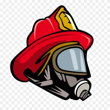 Fire Fighter Gas Mask Transparent PNG Free Download,red and gray fire mask, Firefighters helmet Bicycle helmet, Fireman hat, hat, hat Vector, firefighter png