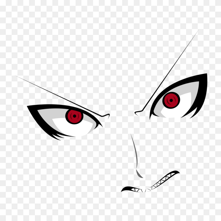 Angry Anime Face Transparent Png-Free Download,