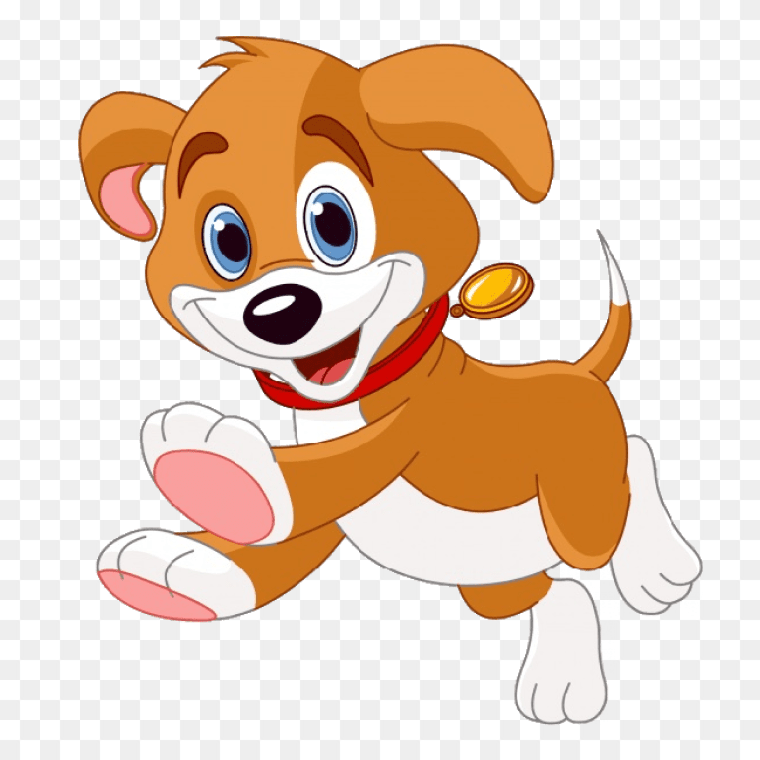 Cute puppy funny cartoon transparent image free download now