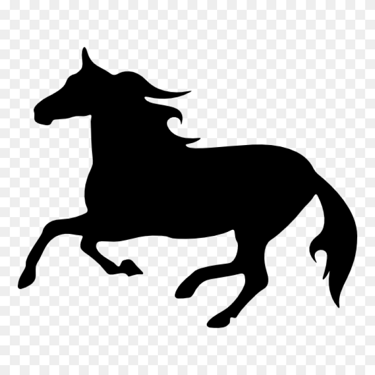 Dynamic Horse Racing Logo Design Transparent Image Free , horse silhouette, horse, animals, racing png
