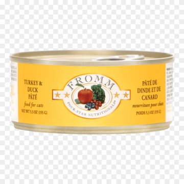 Fromm Four Star Grain Free Turkey And Duck Pate Canned, Canned Food Png Duck Hunt Dog Png M Png Star Wars Logo Png Star Citizen Png Black Star Png