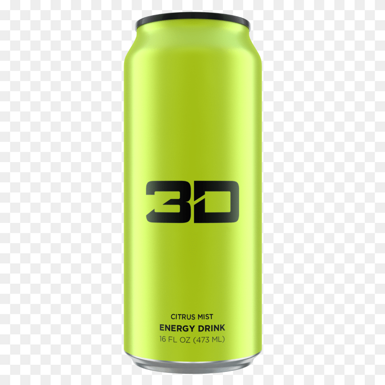 Get the Ultimate Boost: HD PNG Download of 3D Energy Drink