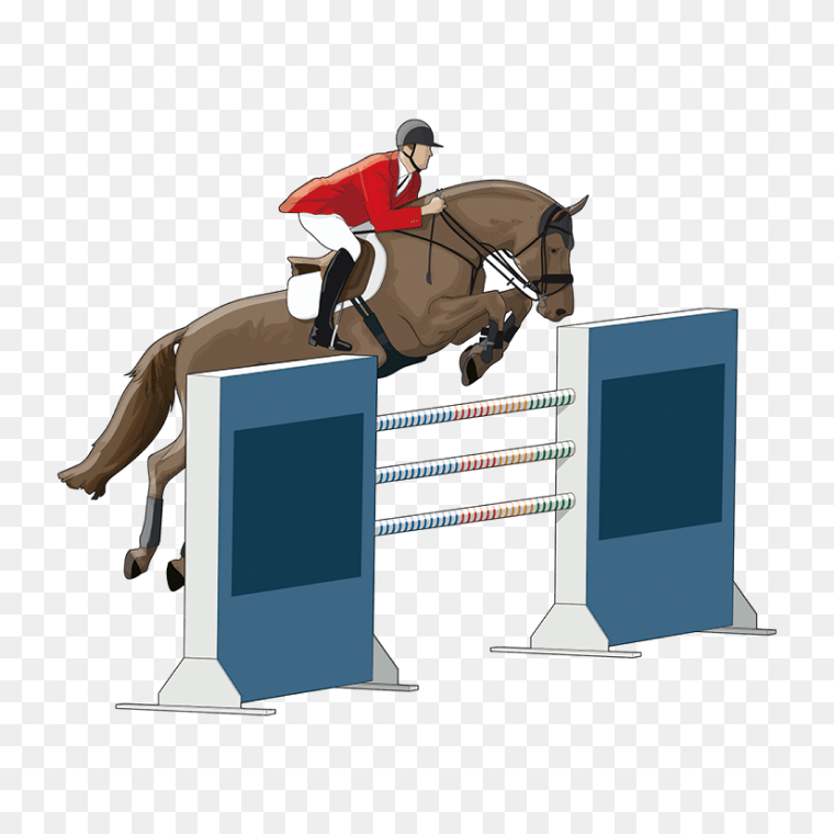 Horse Equestrianism Show jumping Drawing Illustration, Horse racing, horse, animals, racing png