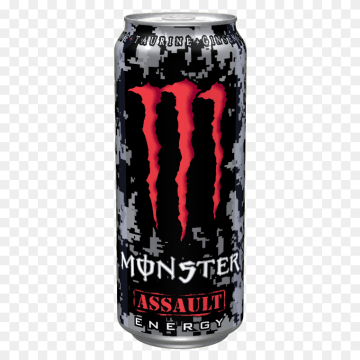 Introducing Monster Assault Drink Grab the PNG Image Download,