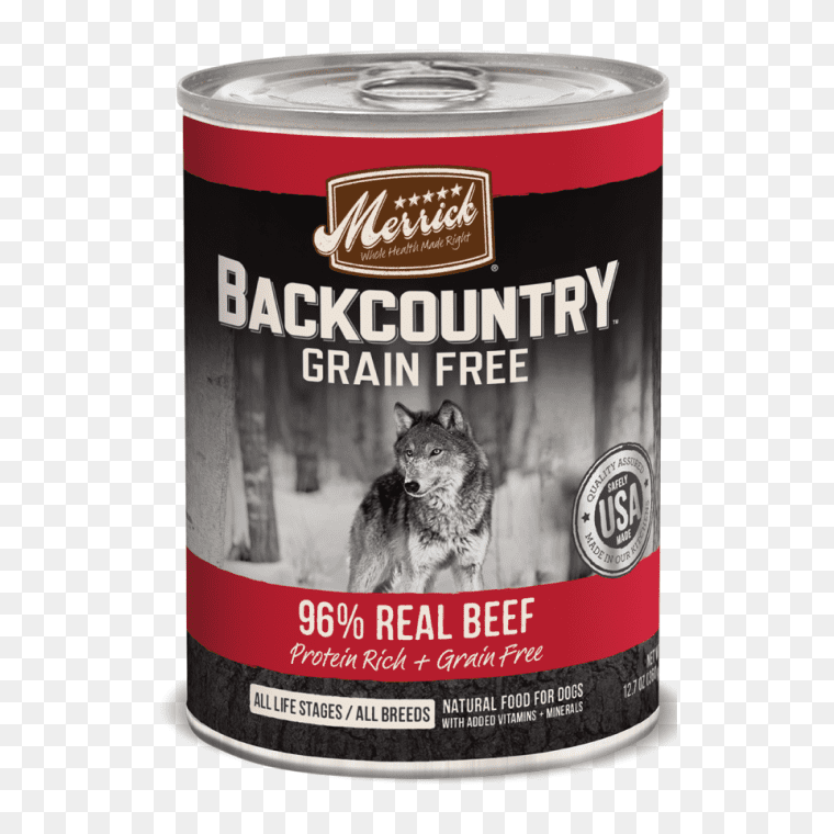 Merrick Backcountry Grain Beef Recipe Canned Dog Food