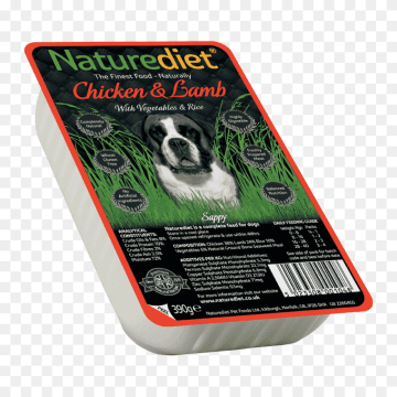 Nature Diet Chicken & Lamb Dog Food Transparent Image