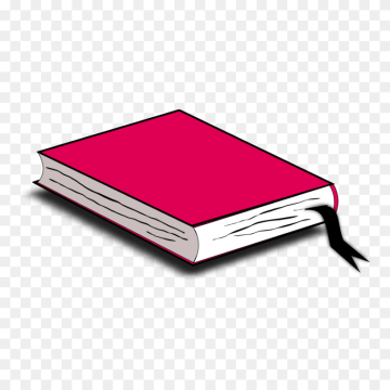 Pink Books Clipart Transparent Free PNG Download