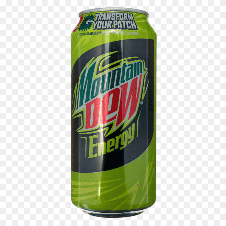 Revitalize Your Spirit with Mountain Dew Energy Drinks PNG