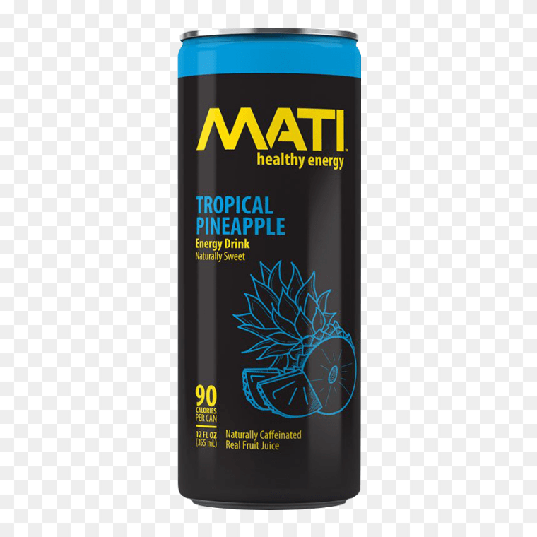 Taste Paradise Sip on Mati Energy Drink's Pineapple Flavor, Tropical Drink Png Drink Png Tropical Leaves Png Tropical Png Energy Ball Png Tropical Plants Png