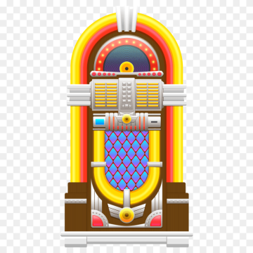 Vibrant and Detailed Colorful Jukebox PNG Image for Any Project